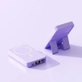 Portable travel charger With Phone Holder Powerbank for Magsafe iPhone AirPods Pro Wireless Charger external battery Power banks